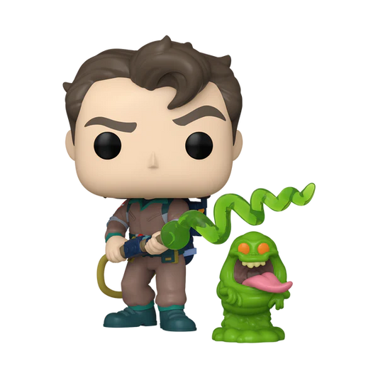 Venkman with Slimer (The Real Ghostbusters)